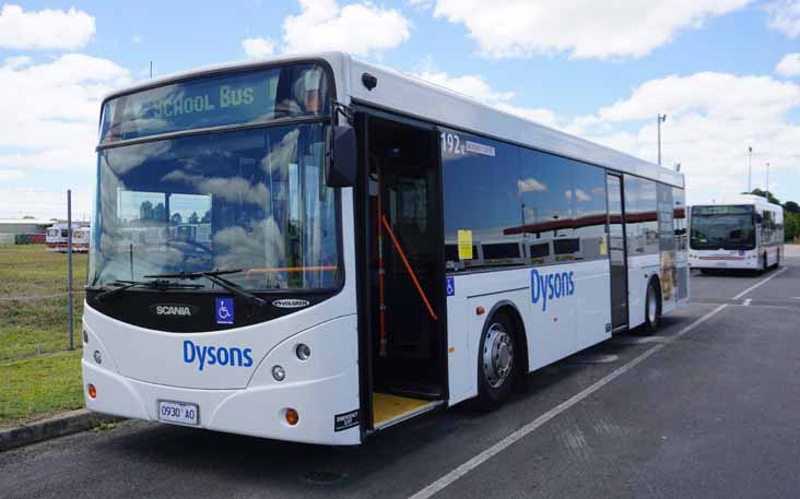 Dysons Scania L94UB Volgren CR227L 192